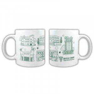 【1/30陸續出貨】TFG校園插畫窯燒馬克杯