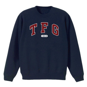 TFG經典款美式大學T_深藍