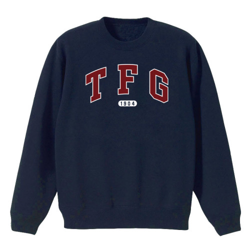 TFG經典款美式大學T_深藍