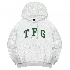 【1/30陸續出貨】TFG立體毛巾繡落肩帽T_麻花白